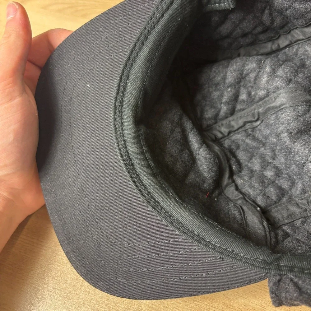 Coal Headwear Hat Cap Mens Medium Black Flip Down Trapper Winter Outdoors